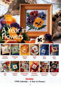 Cross Stitcher's Calendar 1998  A Year in Flowers